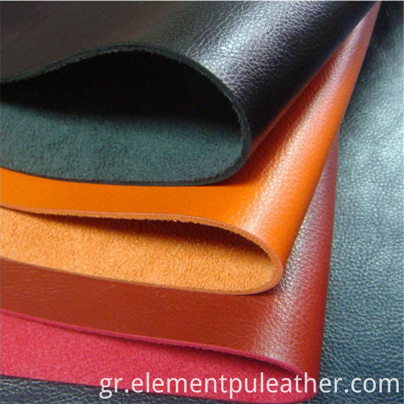Δερμάτινη δερμάτινη σφαίρα πίσω Suede Leather Flocking Back